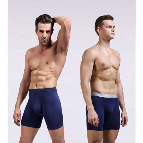 Men Sport Shorts For Gym Fitness Underwear Male Sex Exercise Gentleman Panties Compression XL~7XL Plus Size Blue Summer Top 016