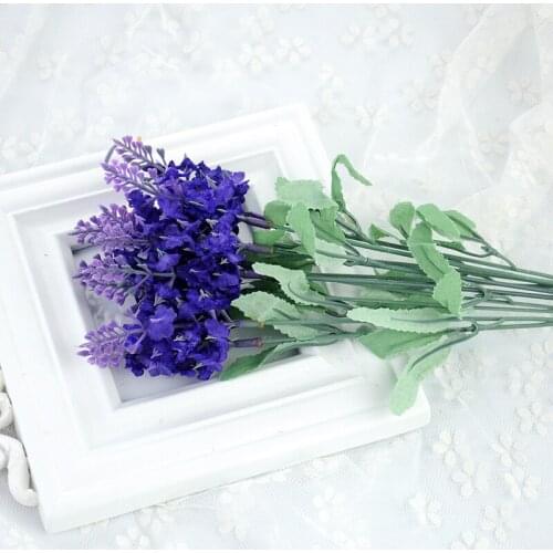 Ins Charming Lavender Fake Flower Artificial Dried-flowers Background DIY Decorations for Photography Prop Accessories Ornament