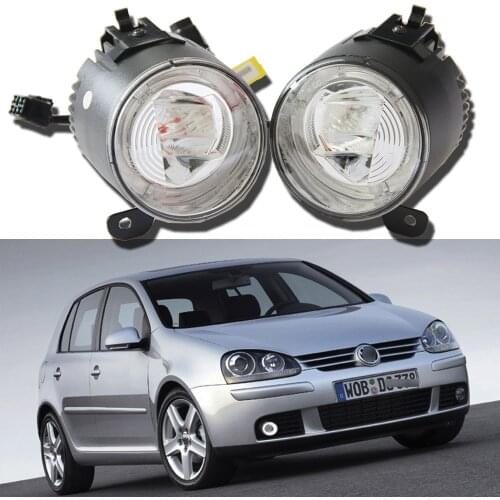 OEM Replacement Fog Light For VW Golf V 03-08/Golf 5 LED DRL Daytime running light 12V Car Light Source Front Fog Light Kit