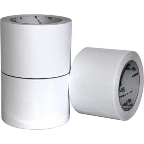 12 M White Super Strong Double Sided Adhesive Tape Paper Strong Ultra-thin High-adhesive Cotton Double-sided Tape Dropshipping