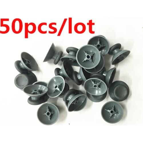 50pcs Gray 3D Analog Thumbstick Joystick Mushroom Rubber Cap Analog Thumb Grip stick Cap Cover For XBOX 360 xbox360 Controller