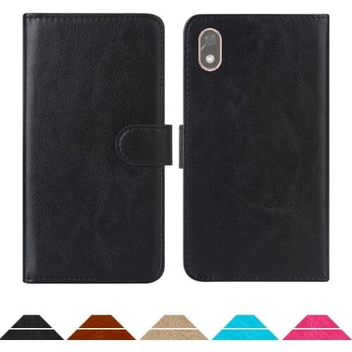 Luxury Wallet Case For DEXP G253 PU Leather Retro Flip Cover Magnetic Fashion Cases Strap