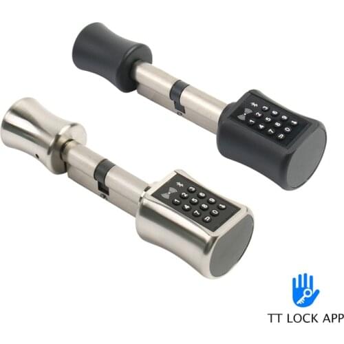 Smart Cylinder Lock With APP Keyless Electronic Door Lock Bluetooth Lock Digital Code RFID Card Electric Lock