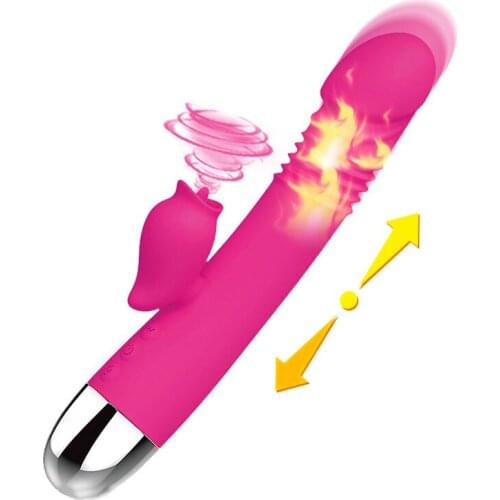 Female Dual Sex Sexy Toy For Women Clitoris Vibrators Vagina Sucker Goods Powerful Sucker Licking G Spot Soft Fidget Dildo Toys