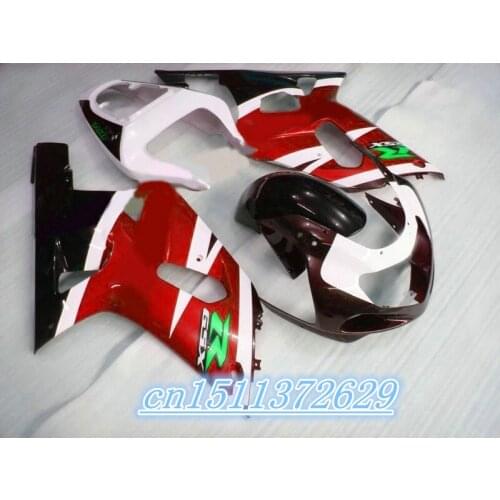 100% of cheap selling for GSXR600 750 01 02 03 GSXR600 750 red and white body fairing