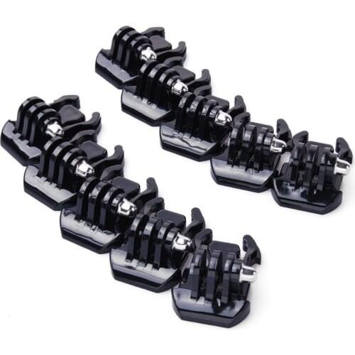 10x Buckle Clip Basic Mount for Gopro Hero 2 3 3+ 4 Accessories Case Helmet OS19