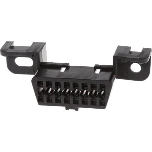 16 Pin Female Wire Sockets Connector OBDII Car Auto Adapter OBD2 Universal