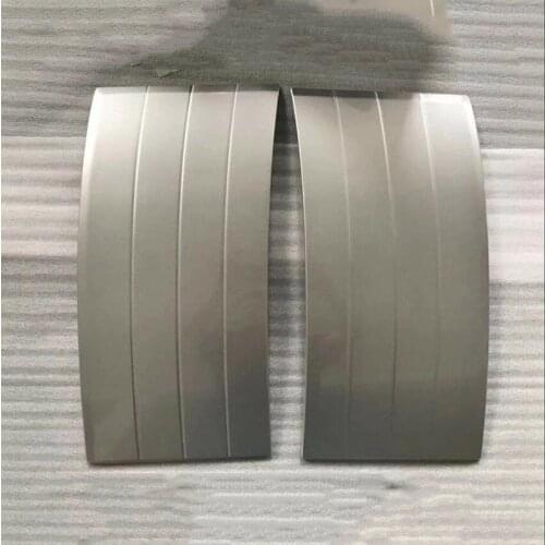 For Land Rover Range Rover Vogue L405 2013-2021 2pcs Silver Side Fender Vent Grille Cover Molding