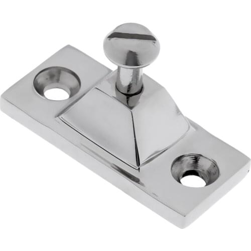 2 x Universal Boat Bimini Top Deck Hinge Side Mount Marine Hardware Fittings 316 Stainless Steel (50 x 22 mm/2 x 7/8 inch)