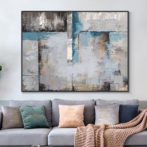 Abstract Oil Painting 100% Hand Painted On Canvas By Artist Modern New Minimalist Wall Art Pictures For Living Room Home Decor
