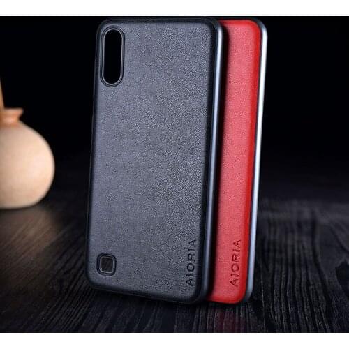 Case for samsung galaxy a50 a30 a10 coque Luxury Vintage Leather with silicone cover for samsung a10 a30 a50 case funda capa