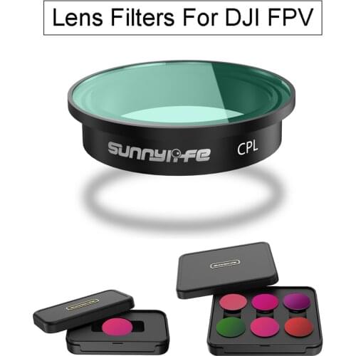 Lens Filters For dji fpv Done Filter Neutral Density Polar ND MCUV CPL NDPL Applicable Filter For dji fpv Camera Accessories