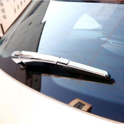 Chrome ABS Rear Window Wiper Blade Cover Trim 3pcs For Renault Koleos 2017