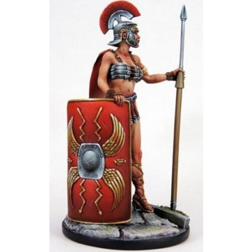 Unpainted Kit 1/32 54mm Big Sisters Octavia winter ancient 54mm Resin Figure miniature garage kit