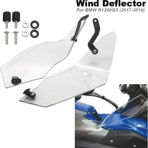 Wind Deflector Pair Windshield Handguard Cover Side Panels For BMW R1200GS R1250GS LC Rally Exclusive 2017/Rallye 2018/HP 2019
