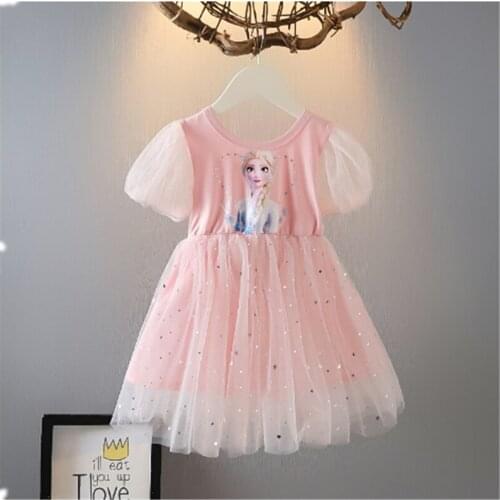Teenage Girls Dress Summer Childrens Clothing Party Elegant Princess Baby Girls Kids Lace Wedding Ceremony Dresses T0018
