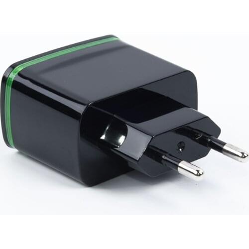 4 Ports Fast Charging USB Hub EU Plug Wall Charger For Android Apple Devices