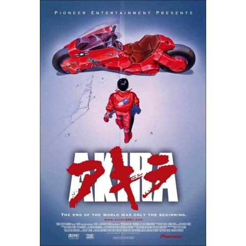 AKIRA MOVIE Art Film Print Silk Poster Home Wall Decor 24x36inch