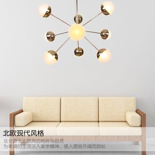 Modern iron chandelier lighting lighting dining room lustres para quarto lamparas de techo luzes de teto ventilador de techo