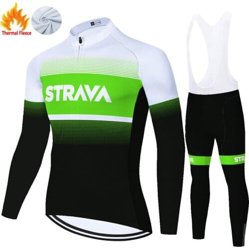 Strava Winter Thermal Fleece Mallots Tricota Jersey 자전거의류 Ropa Hombre Invierno Cycling Equipment Roupa Ciclismo Masculino