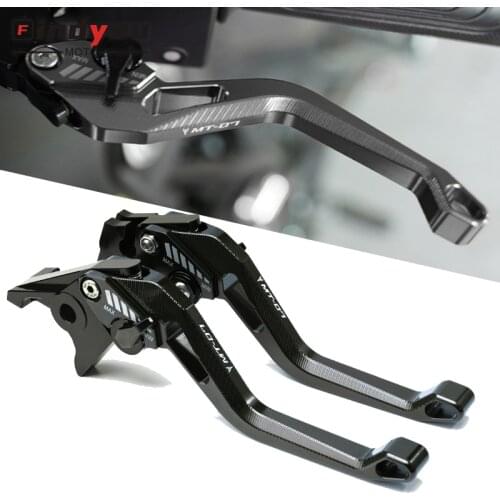 High Quality Short 5D levers For Yamaha MT07 FZ07 MT-07 FZ-07 2014-2015 2016 2017 2018 2019 CNC Adjustable Brake Clutch Levers