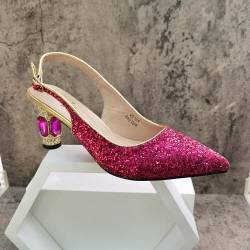 2021 Fashion Women Pumps African Silver High Heels for Wedding Evening Party Summer High Heeled Sandals Girl