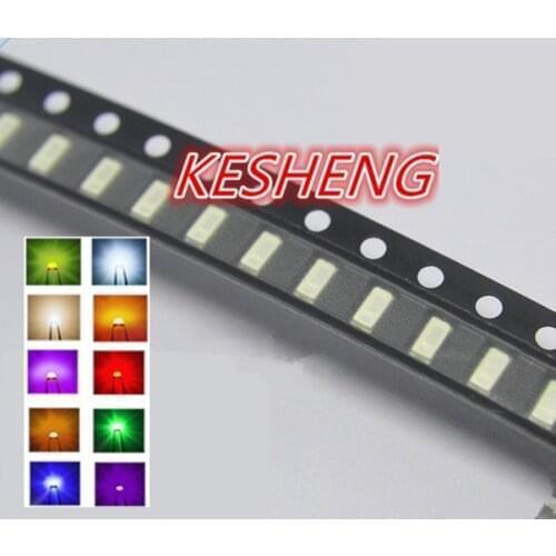 500pcs/lot 5 Colors 3014 SMD Led Super Bright Red/Green/Blue/Yellow/White/warm white Water Clear LED Light Diode