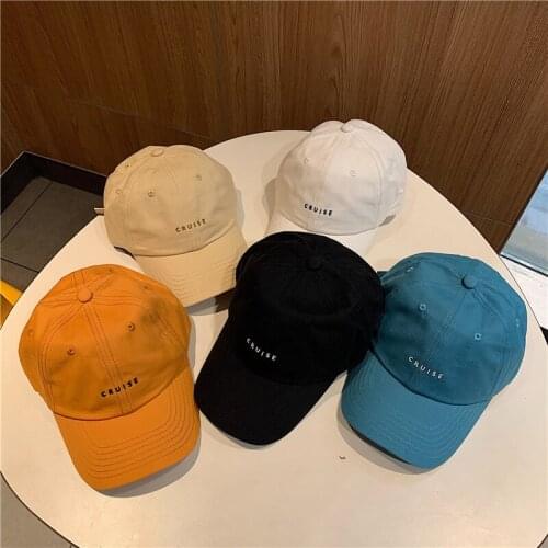2020 New Snapback Baseball Cap Teenagers CRUISE Embroidery Bone Hat Unisex Women Men Letters Hip Hop Hats 6 Panels Dad Hat