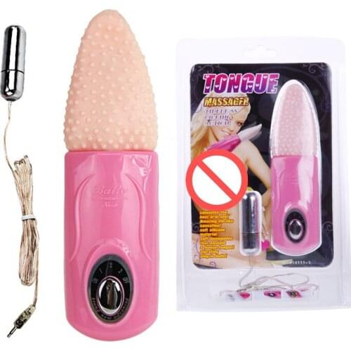 Blow Job sex toy 3 function vibrating tongue vibrating silicone G spot vibrator Oral sex Drop shipping