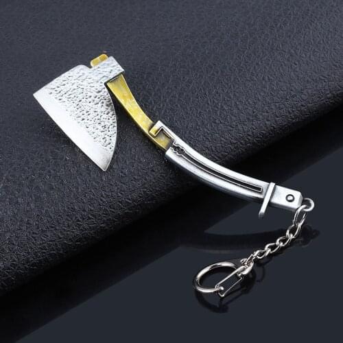 Sekiro Around The Game: Shadow Die Twice Key Chain Metal Sekiro Shinobi Keychain Alloy Weapon Model Pendant