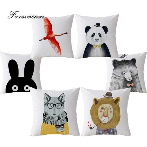 Nordic Cushions covers Flamingo decorative Pillows Velvet cushions home decor throw Pillows For Sofa 45x45cm