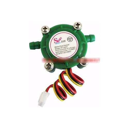 F042 Hose Barb Water Flow Sensor Hall Flow Sensor Switch Flow Meter Flowmeter Water Control Counter 0.2-3L\MIN