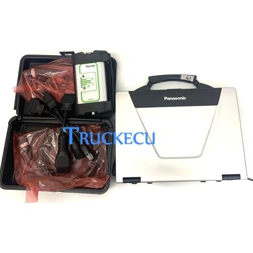 For VOLVO Vocom 88893000 VCADS PRO For Volvo/Renault/Mack/UD truck EURO6 diagnostic tool+2.7 PTT Premium Tech Tool+CF52 LAPTOP