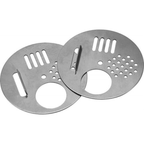 DLKKLB 10 Pcs Beekeeping Tools Beehive Nest Door Beehives Stainless Steel Round Beehives Nest Door Vents Insect Supplies