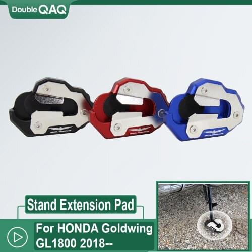 For HONDA Goldwing GL1800 NEW Motorcycle Kickstand Foot Side Stand Extension Pad Support Plate