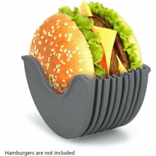 Second Generation Hamburg Fixed Box Anti-dropping Washable Hamburg Fixed Box Retractable Plastic Hamburger Clip