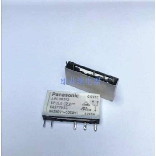 HOT NEW relay APF30212 12V APF30212-12V 12VDC DC12V 12V 6A 277VAC 6A 250V 5PIN