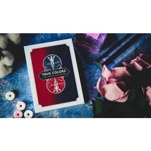 True Colors By Eric Chien & Tcc Magic Trick (Gimmick and Online Instructions) Close up Magic Props Illusions Card Magic Magician