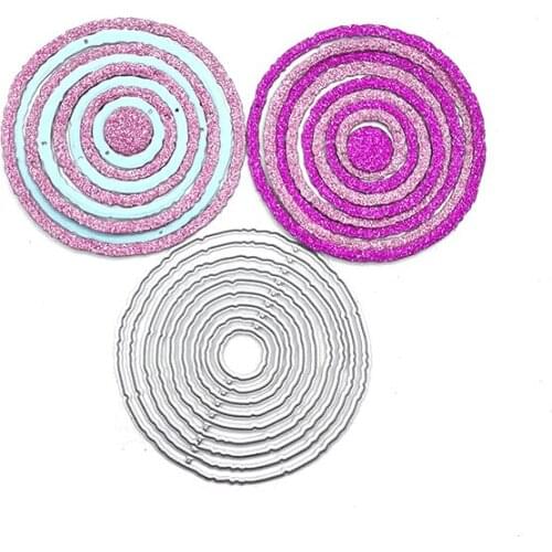 Julyarts Tear The Circle Metal Cutting Dies for Scrapbooking New 2021 for Card Making Metal Cutting Dies Scrapbooking Craft Die