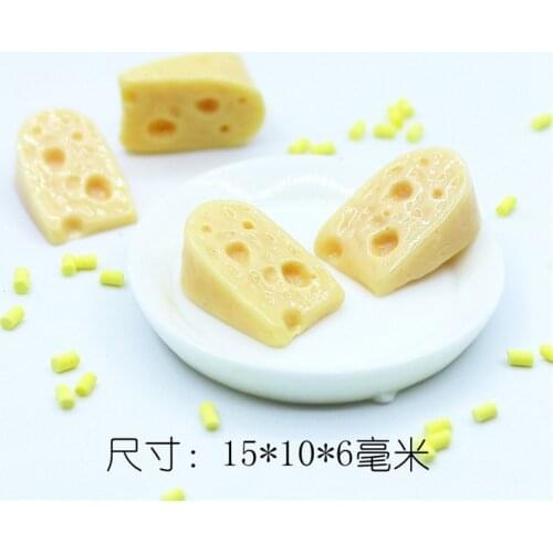 20 Pcs Mini Cheese Polymer Slime Box Filler Toy For Children Charms Modeling Clay DIY Accessories Kids Plasticine