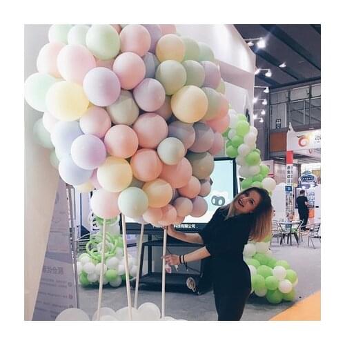 NEW 10inch 100pcs/lot candy Macaron Latex balloons Helium Balloon For Party Wedding Birthday Child Toys Globos Good Quality