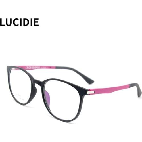 LUCIDIE Fashion New Vintage Ultem Ultralight Square Clear Lens Glasses Eyewear Spectacles for Men Women Eyewear Frame Eyeglasses
