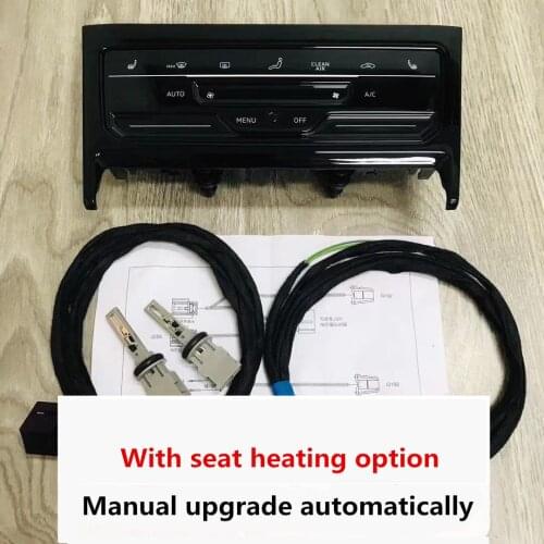 For Skoda Kodiaq Upgrade Touch Air Conditioner Switch panel