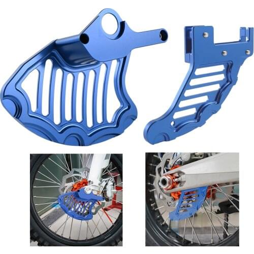 Front Rear Brake Disc Guard Protector Cover For Husqvarna Husaberg TE FE TC FC 125 250 350 390 450 501 S 350S 501S 570 2009-2014