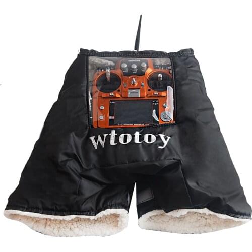 Upgraded Transmitter Warm Hand Glove Cover Shield Winter Outdoor Flying for Flysky Frsky I6 I6X X9D Plus X7 Remote Controller