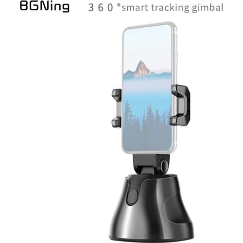 Camera Smartphone Vlog Selfie Shooting Stick 360 Intelligent Follow Face Tracking Camera Gimbal Desk Table Phone Tripod Holder