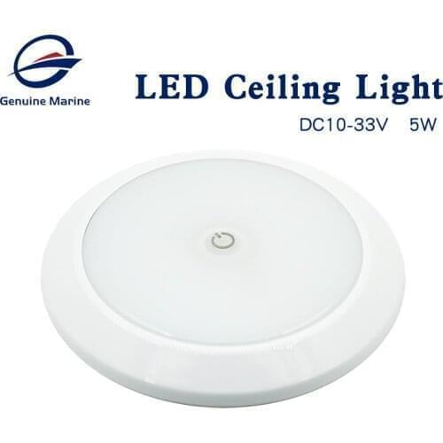 For Camper RV Trailer Boat Van LED Recessed Light Car Interior Lighting Interior Roof Ceiling Light Cabinet Lamp