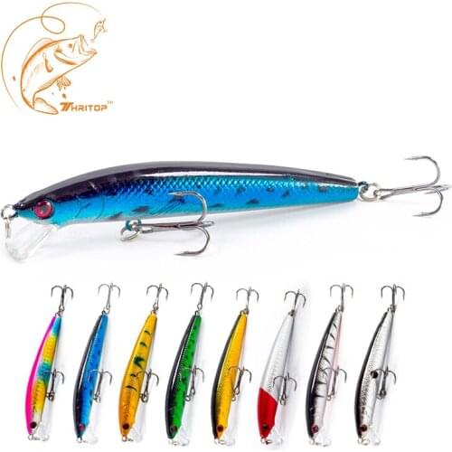 Thritop High-Quality Fishing Lure 9.5cm 8.5g 8 Various Colors for Option TP015 Hard Bait Minnow Artificial Bait Fishing Tools