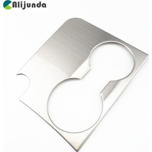 High Quality Stainless Steel Car water cup decorative cover for KIA Sportage R 2010 2011 2012 2013 2014 2015 car styling