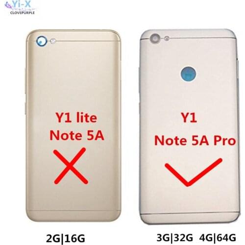 Back Cover Battery Door Housing Replacement Part for Xiaomi Redmi Note 5A Pro Prime ( 4GB 64GB )
